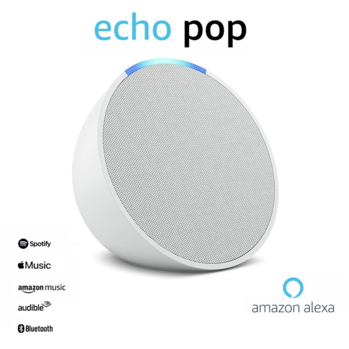 AMAZON - Echo Pop Parlante Inteligente Amazon - Blanco