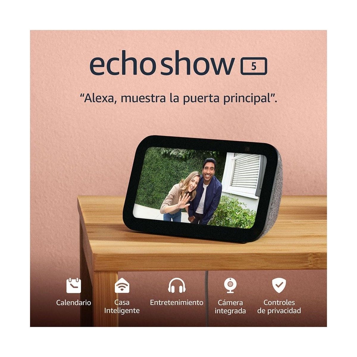 AMAZON - Echo Show 5 3ra Generation Alexa – Negro