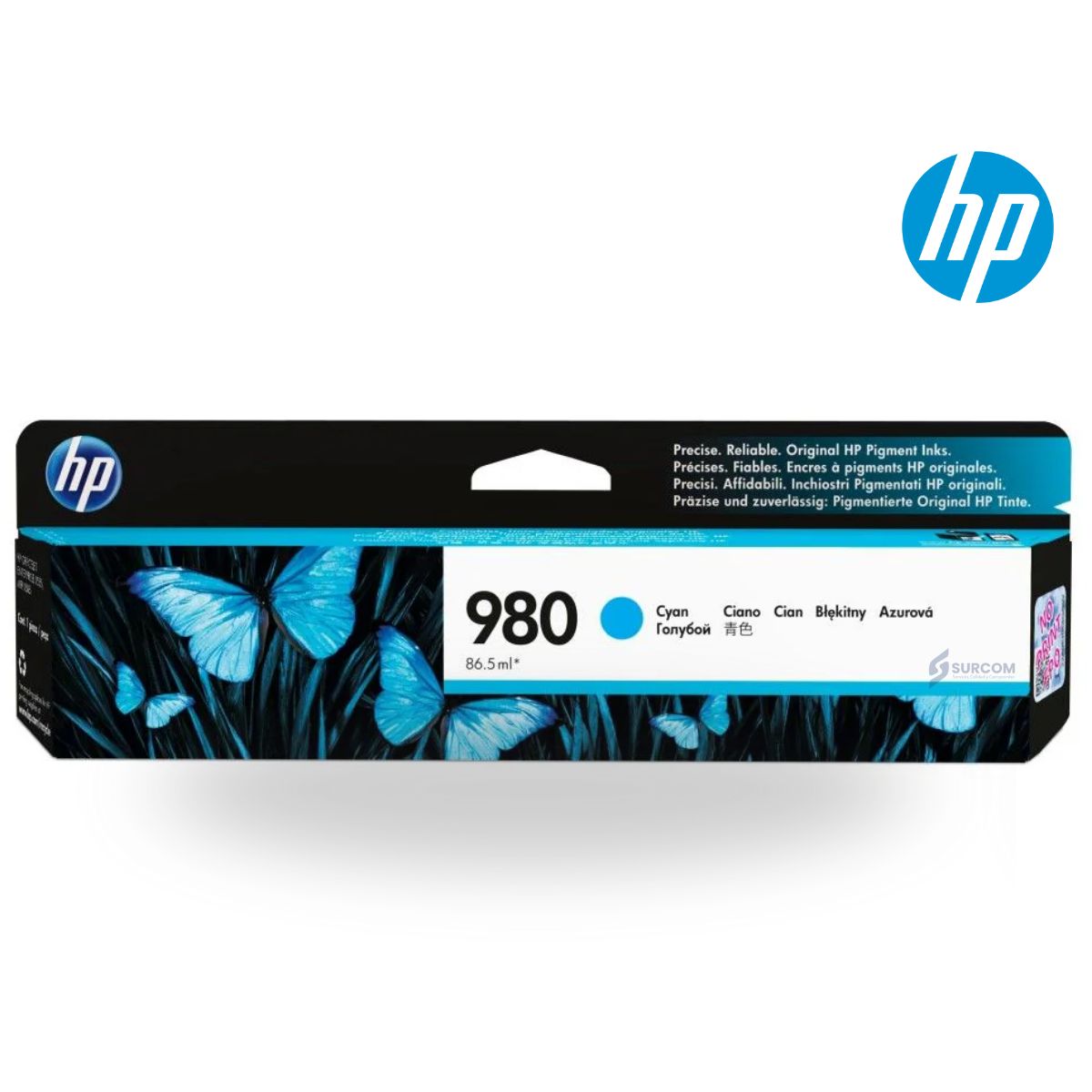 HP - Cartucho de Tinta HP 980 CIAN
