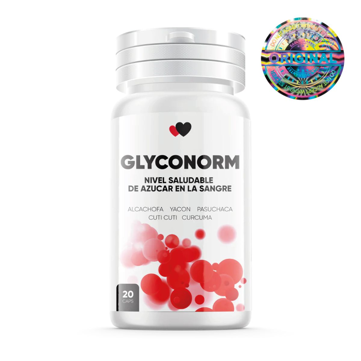 GENERICO - Glyconorm Regula Niveles De Azúcar En Sangre 20 Capulas 500mg