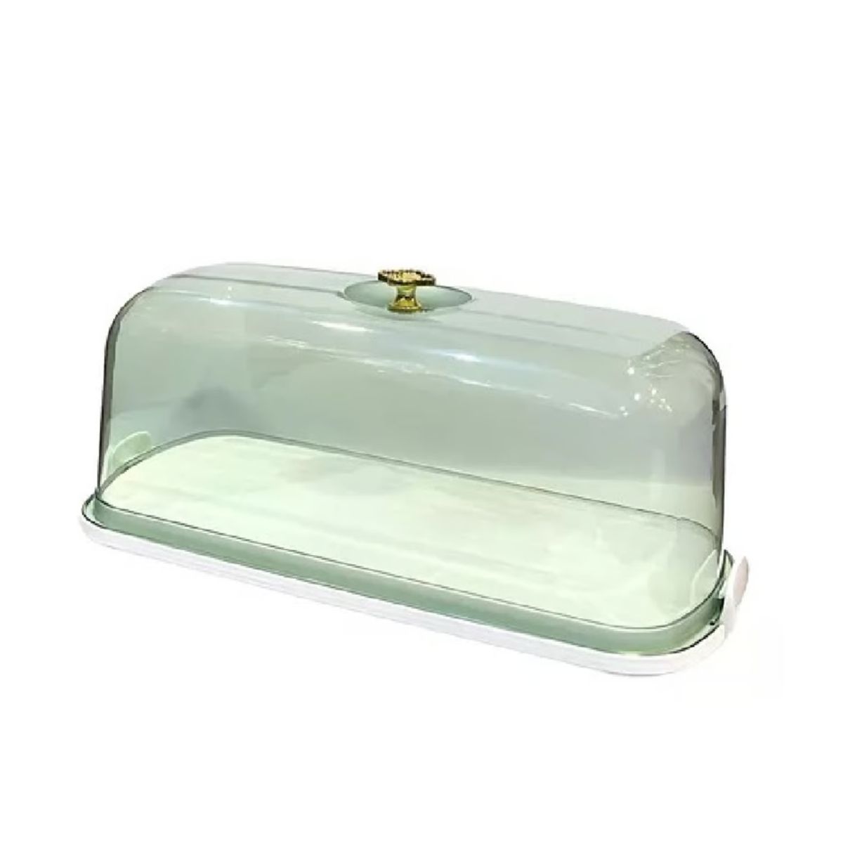 HYGGE - Panera de Plástico Rectangular con Tapa Sellada