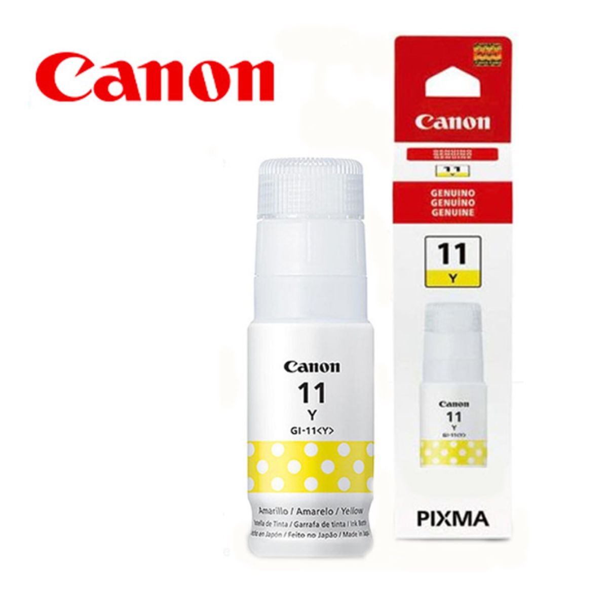 CANON - Botella de Tinta Para Impresora GI-11 Yellow