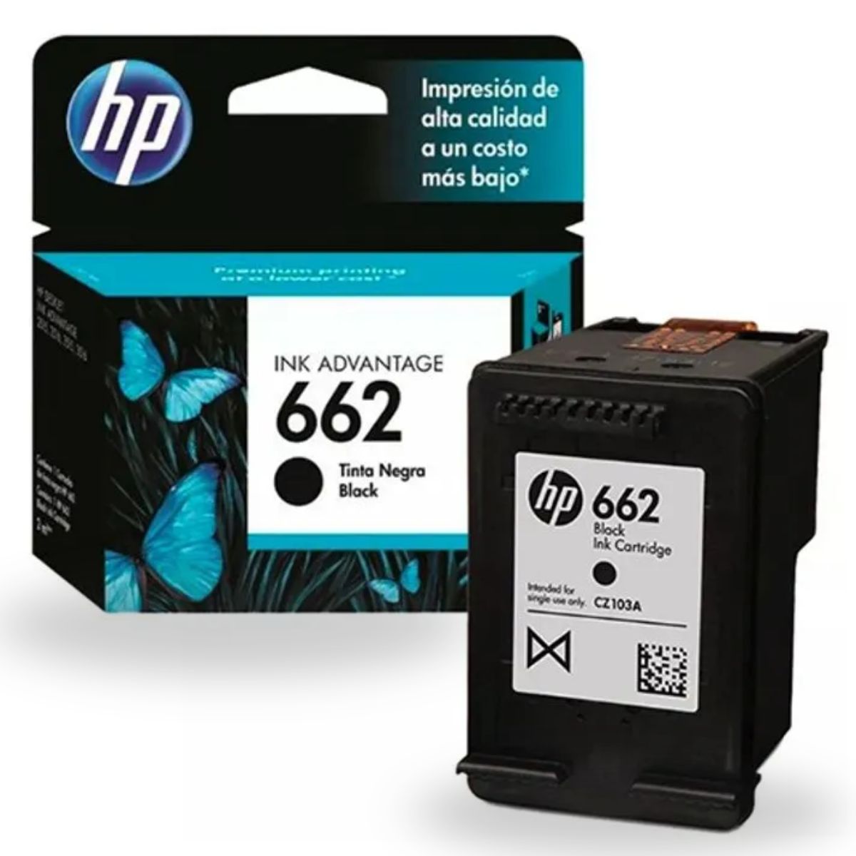 HP - Tinta HP 662 Original - Negro