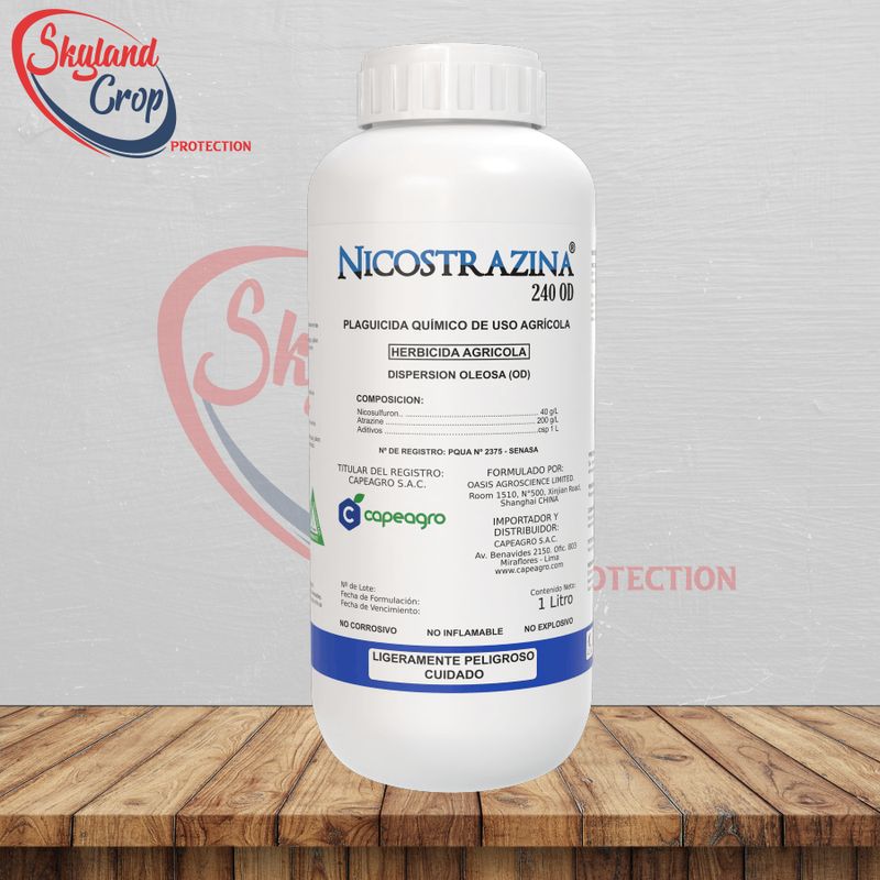 GENERICO - NICOSTRAZINA 240 OD HERBICIDA  AGRÍCOLA