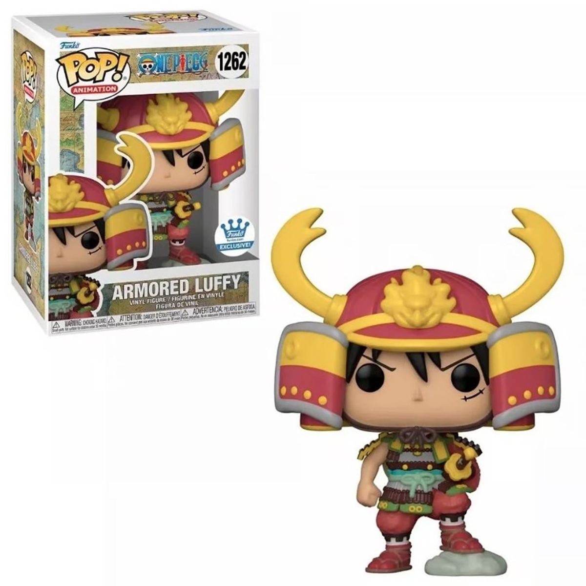 FUNKO - Funko POP One Piece Luffy Armadura Exclusivo