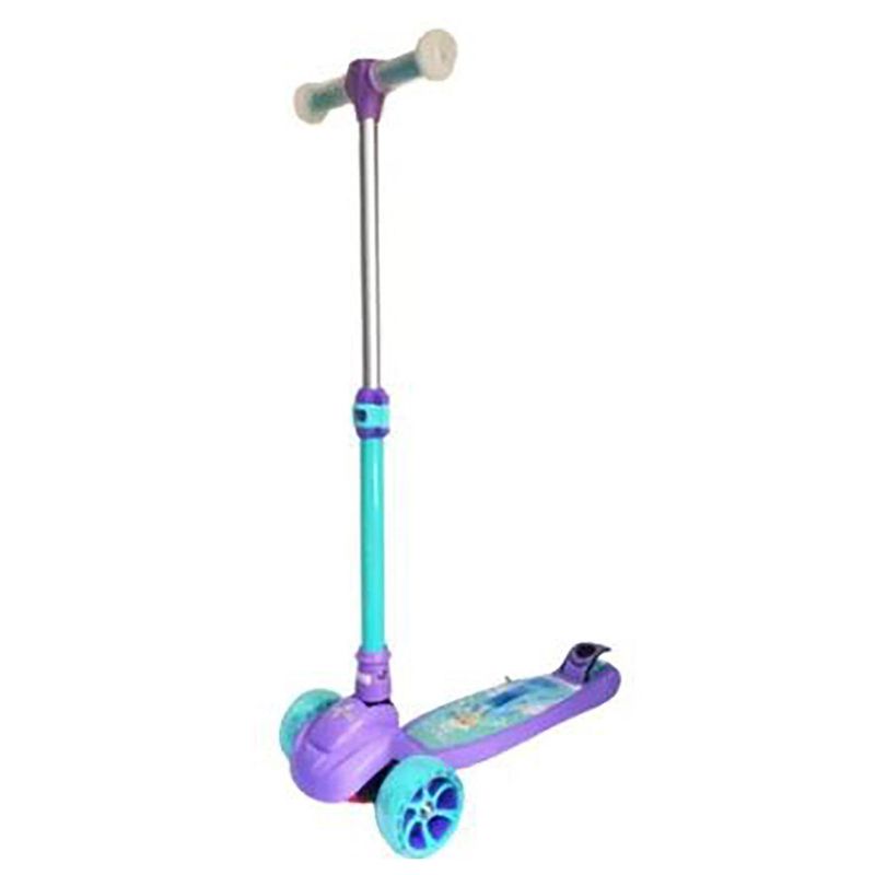 START FG - Scooter Frozen para Niñas Luz Música y Freno Trasero