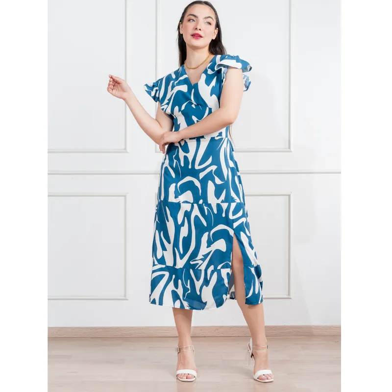 GENERICO - Vestido largo mujer casual