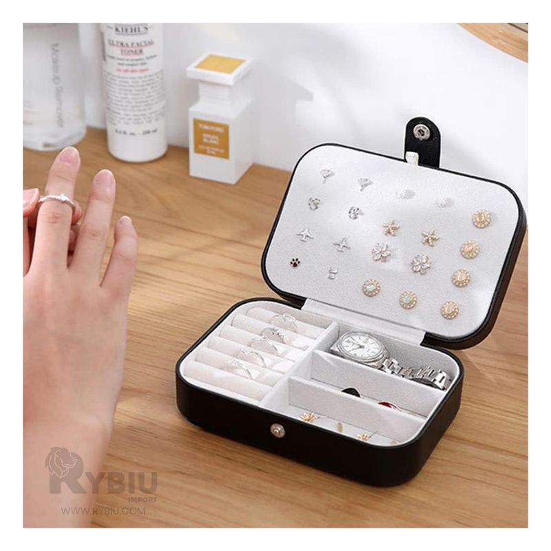 GENERICO - Estuche Seguro Joyero en Negro Y+Gift MiniAgenda