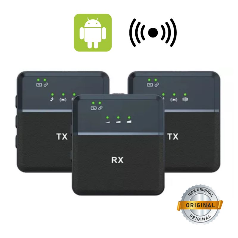 SEISA - Micrófono Solapero Inalámbrico Pechero De Cuello Parlante SX9 Tipo C