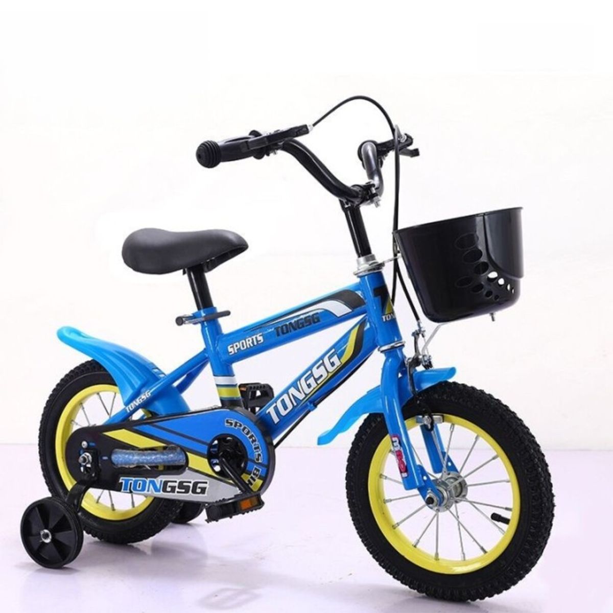 GENERICO - Bicicleta Para Niños Aro 18 Ciclismo Infantil - Azul