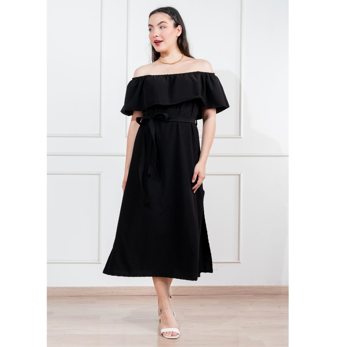 GENERICO - Vestido largo mujer casual