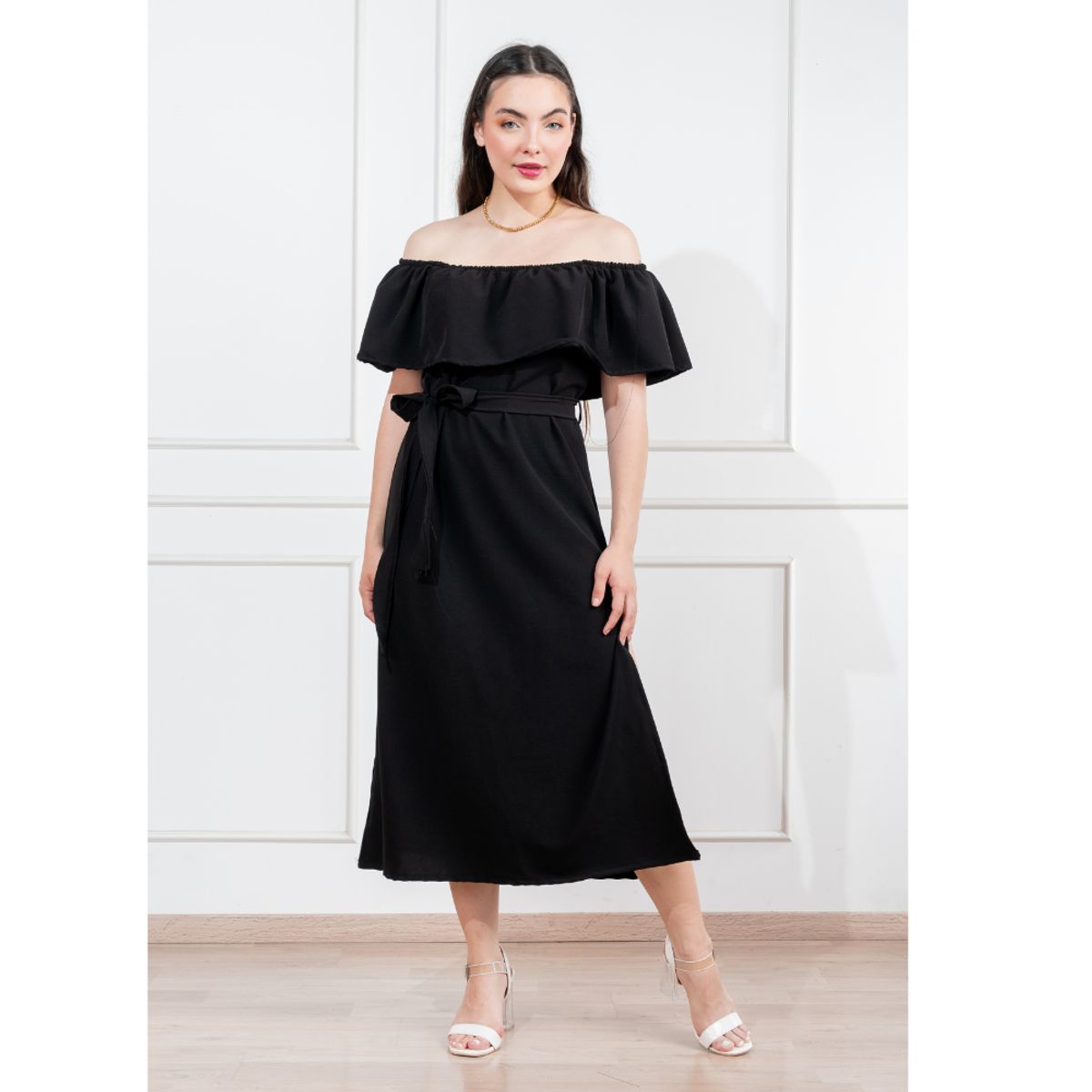 GENERICO - Vestido largo mujer casual