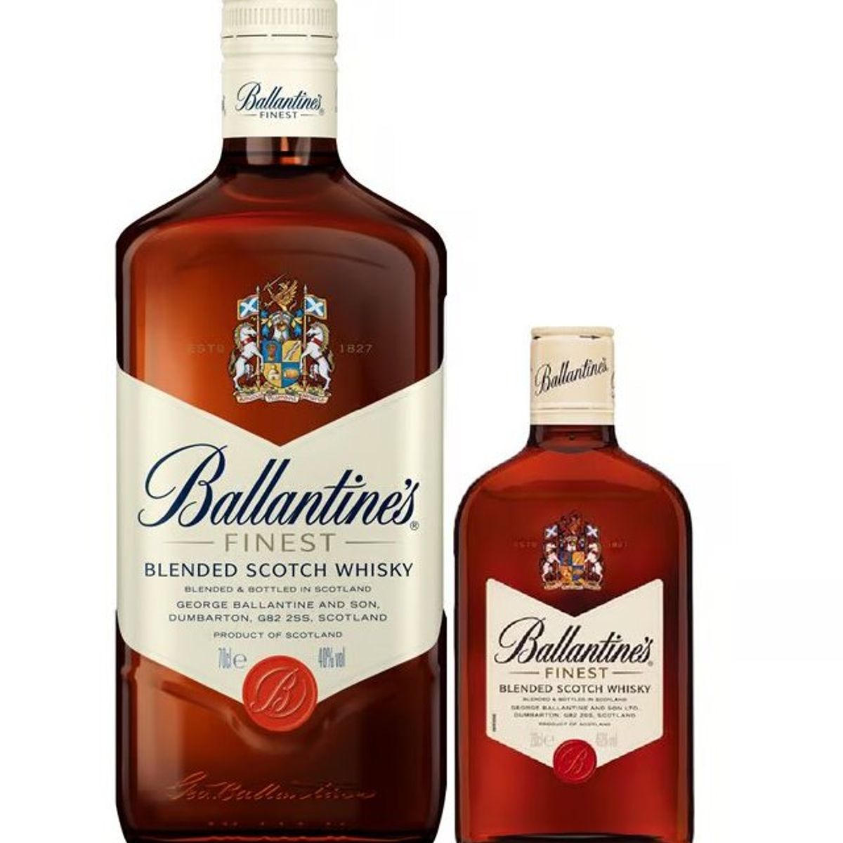 BALLANTINES FINEST - Whisky Ballantines Finest 700ml + Ballantines 200ml