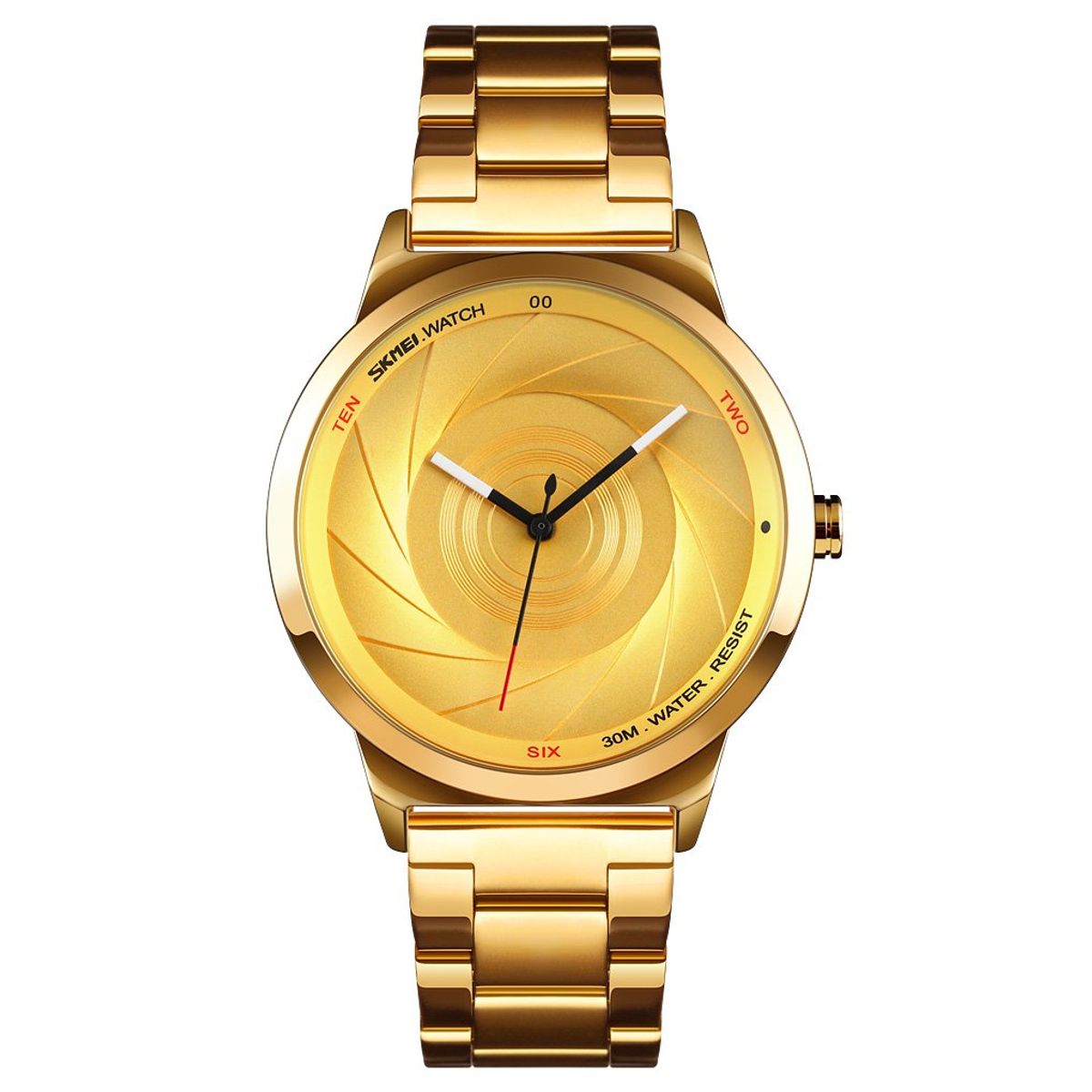 Skmei - Reloj Skmei 9210 DORADO analógo correa Acero