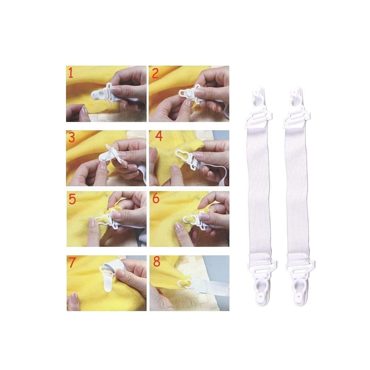 OTTOWARE - Ligas para Sujetar Colchon