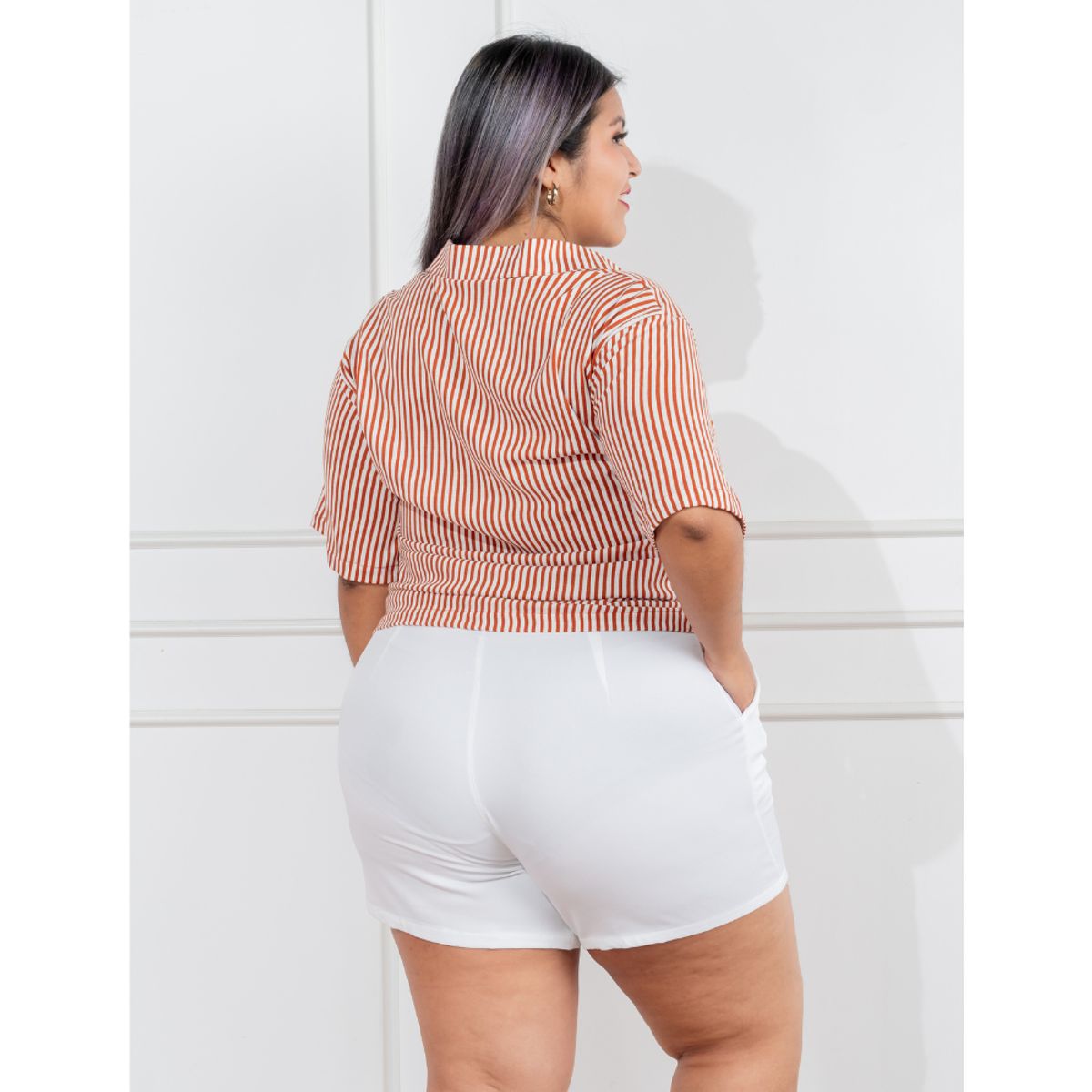 GENERICO - Blusa Casual Mujer manga corta