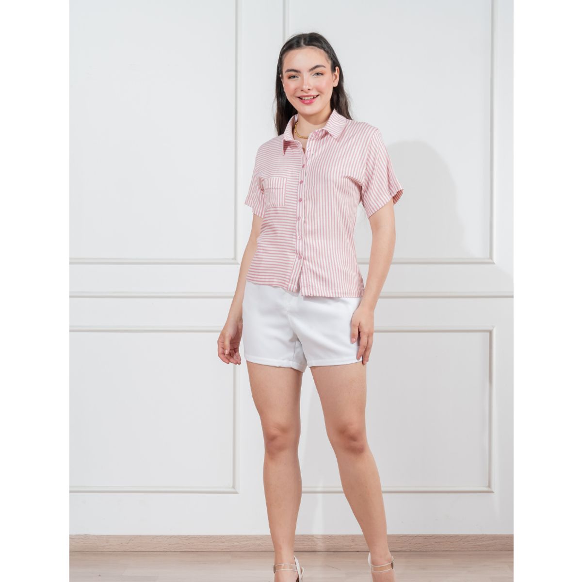 GENERICO - Blusa Casual Mujer manga corta