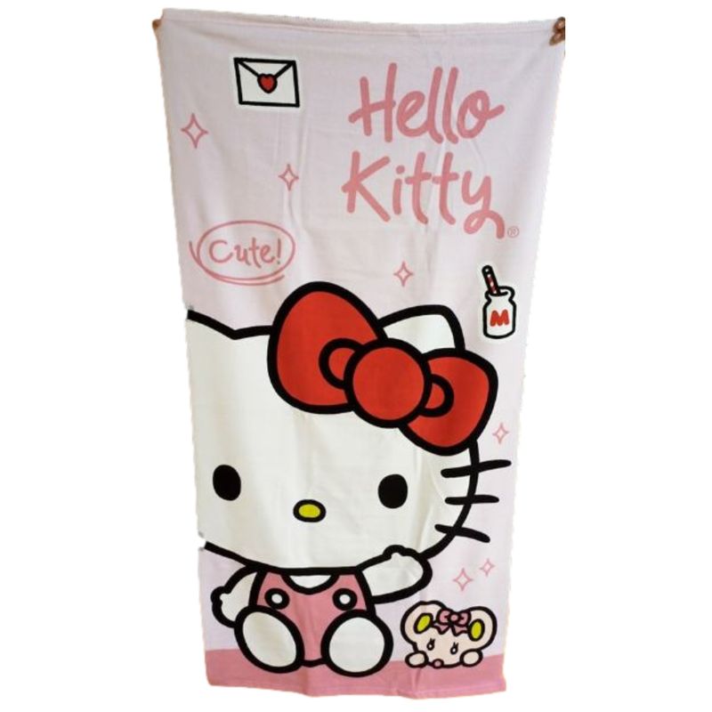 SANRIO - Toalla de Baño o Playa Hello Kitty