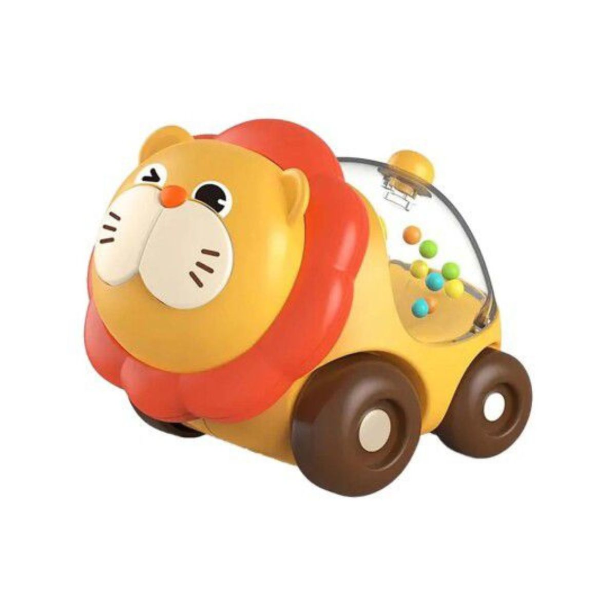 HUANGER - Carrito sonaja con forma de León