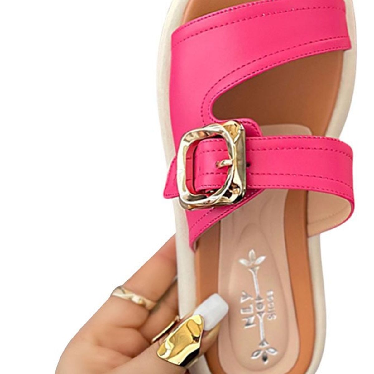 GENERICO - Sandalia Mujer Planta 3 Cm 2086L-43 Color Fucsia