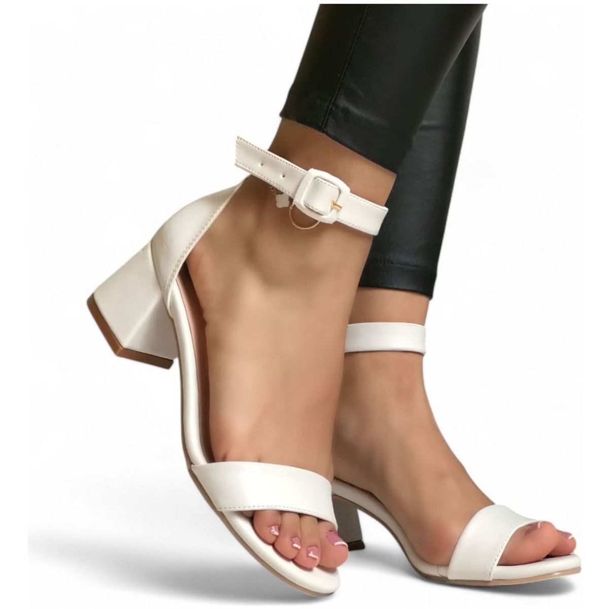 GENERICO - Sandalia Mujer Sueder Raco 5 2086L-55 Color Blanco