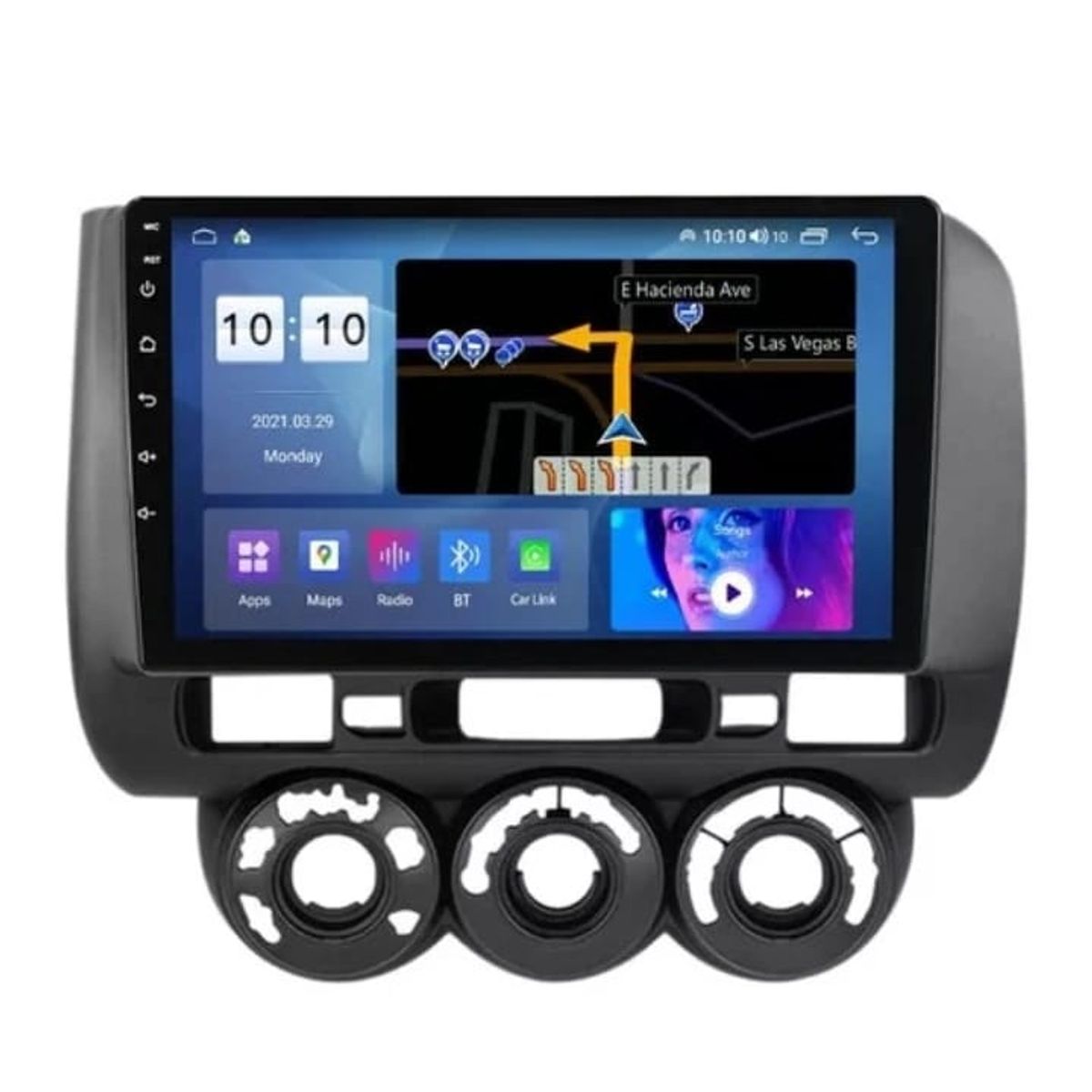 GENERICO - Autoradio Android Pantalla Honda Jazz 2004-2007 Carplay