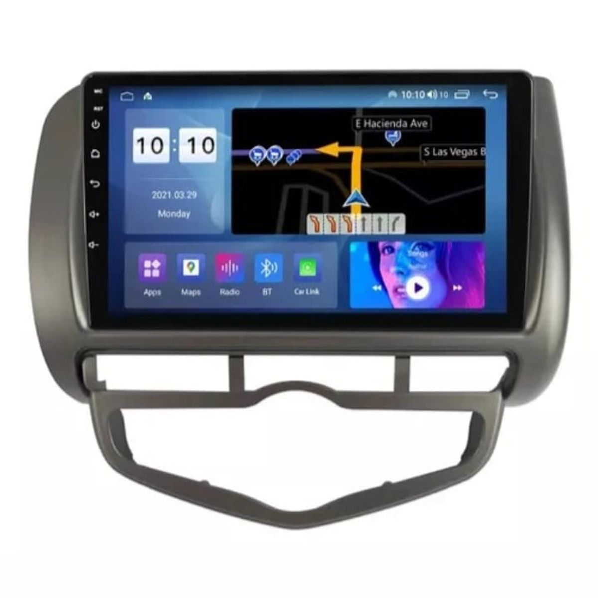 GENERICO - Autoradio Android Honda Jazz City 2004-2007 carplayer