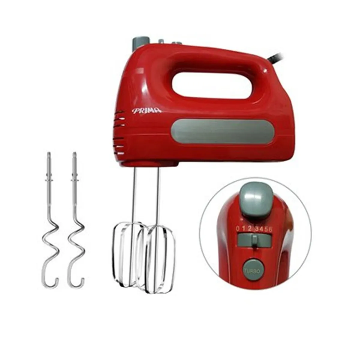 PRIMA - Batidora de Mano Prima HM9105-GSR con 400 Watts