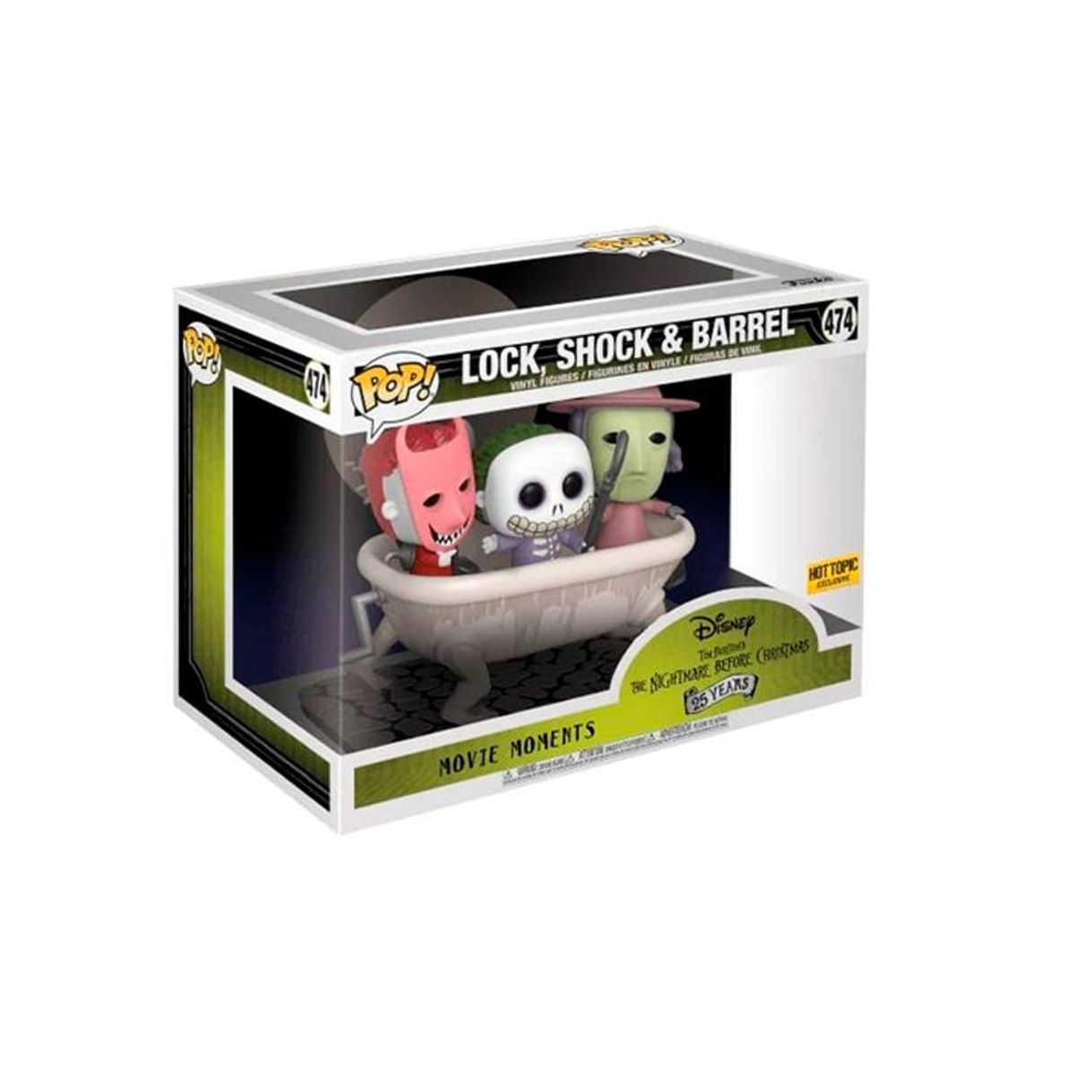 FUNKO - DISNEY LOCK SHOCK BAREL NIGHTMARE BEFORE CHRISTMAS MOMENT