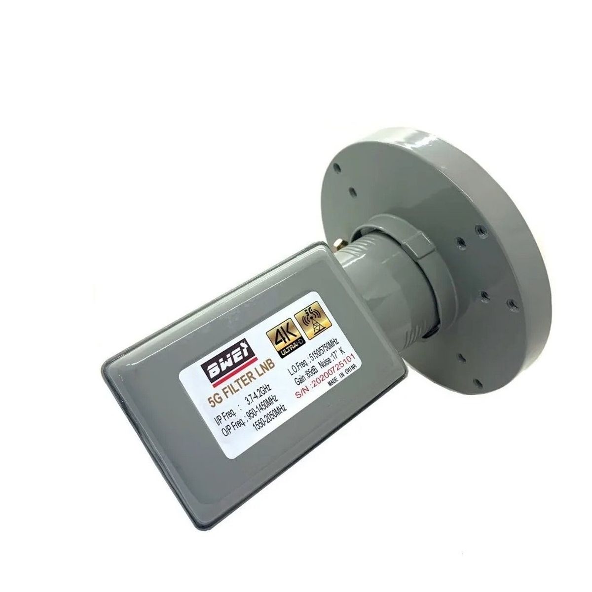 BWAY - LNBF BANDA C  4 OUTPUT PARA ANTENA PARABOLICA