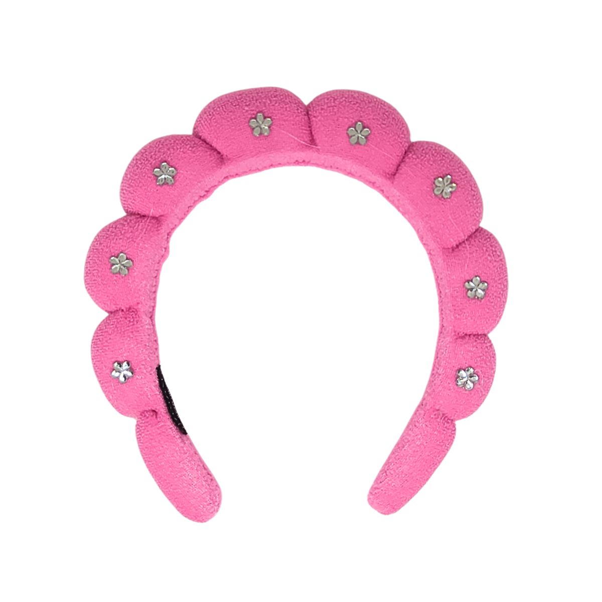 REVEL - Vinchas Diademas Corona acolchado - Fucsia