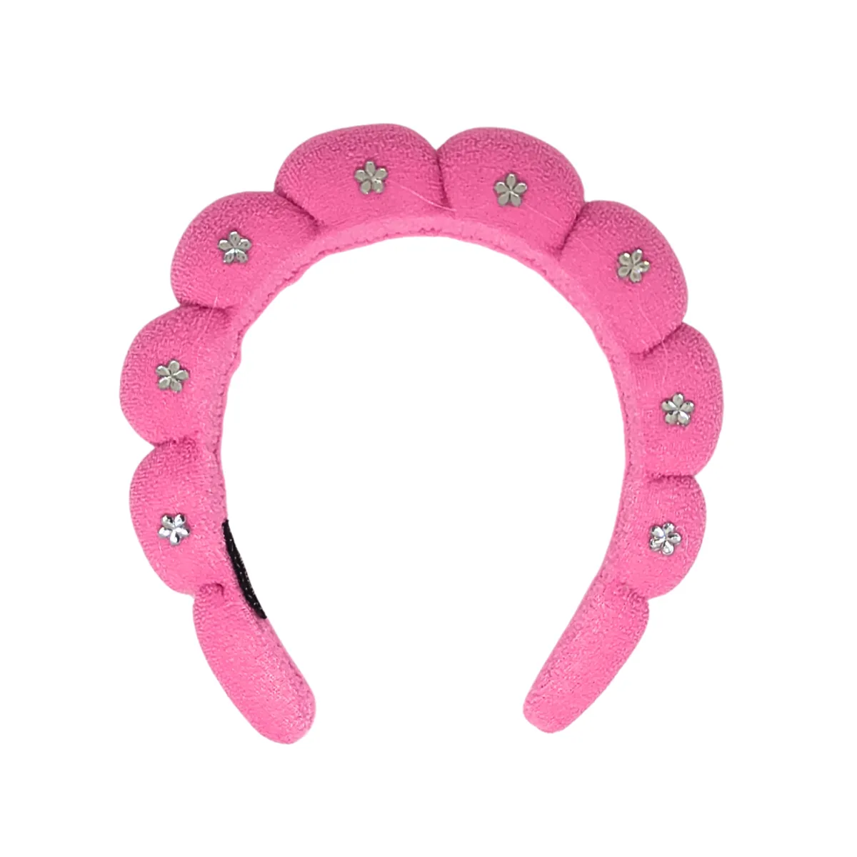 REVEL - Vinchas Diademas Corona acolchado - Fucsia