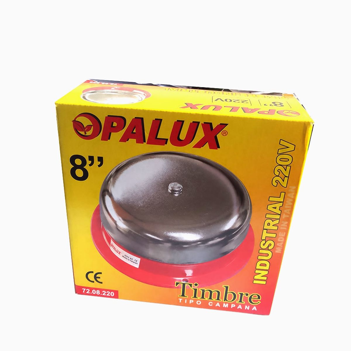 OPALUX - TIMBRE Campana Industrial 8 Pulgadas - 220VAC - OPALUX