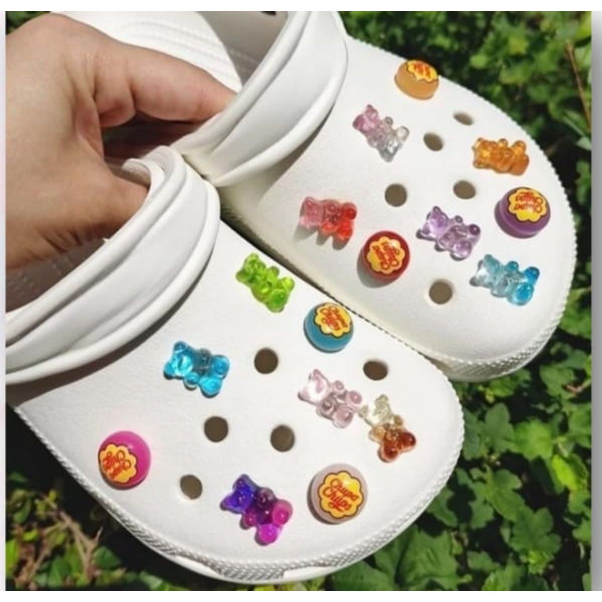 GENERICO - Pines para sandalias CROCS pack de 3 cartillsas