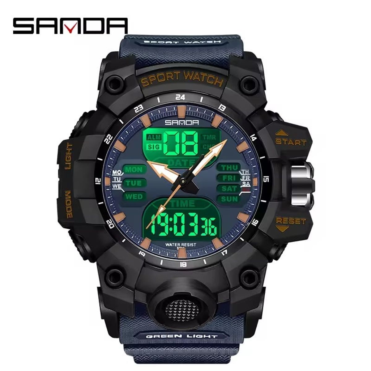 SANDA - RELOJ PARA HOMBRE MARCA SANDA 6126