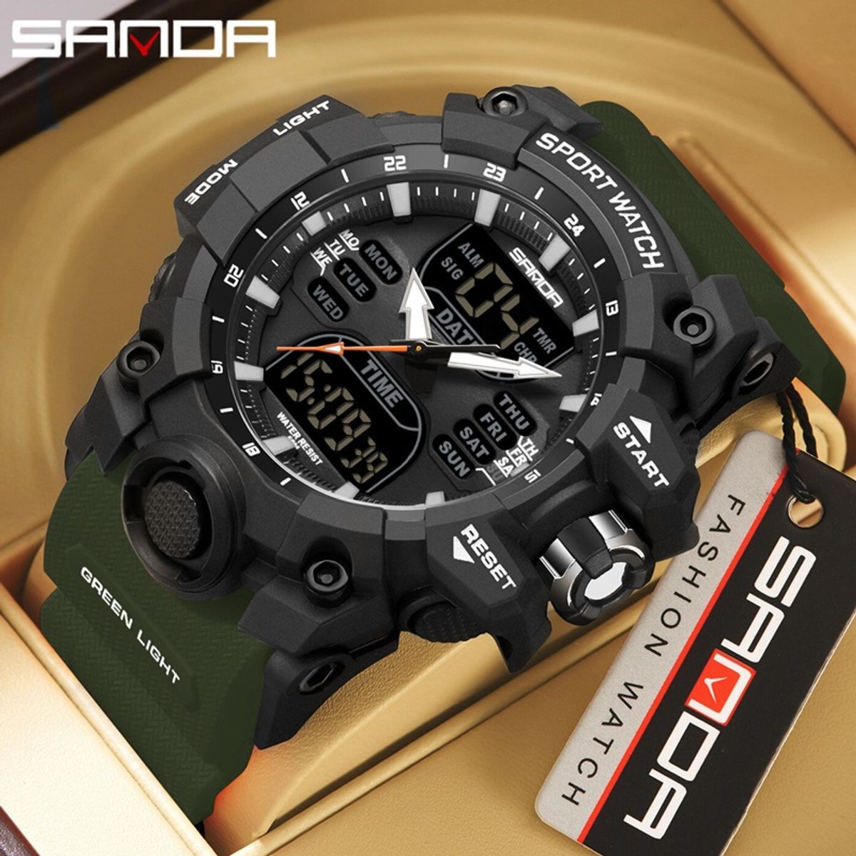 SANDA - RELOJ PARA HOMBRE MARCA SANDA 6126
