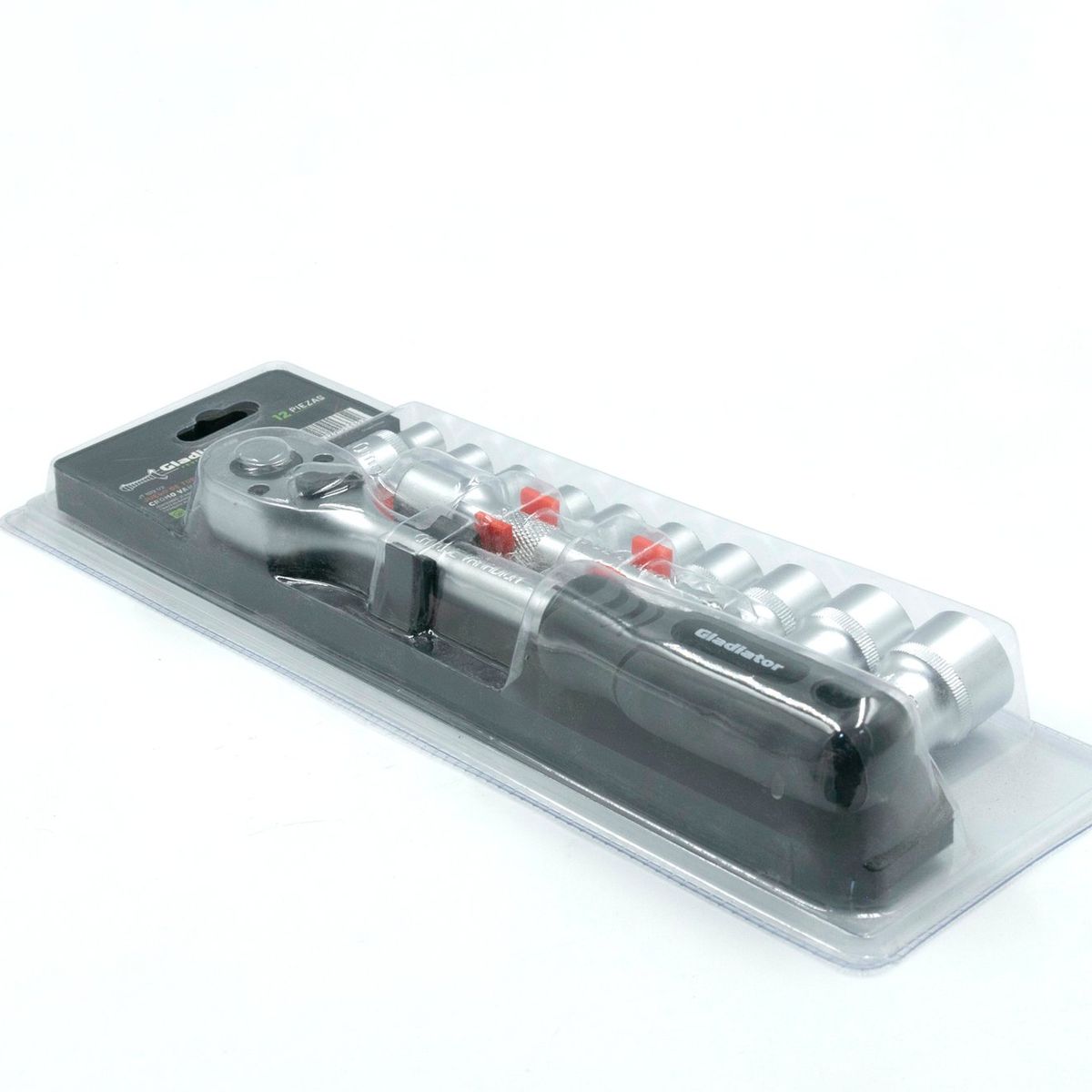 GLADIATOR - JUEGO DE TUBOS DE 12 PIEZAS DE 1/2" CROMO VANADIO - GLADIATOR PRO