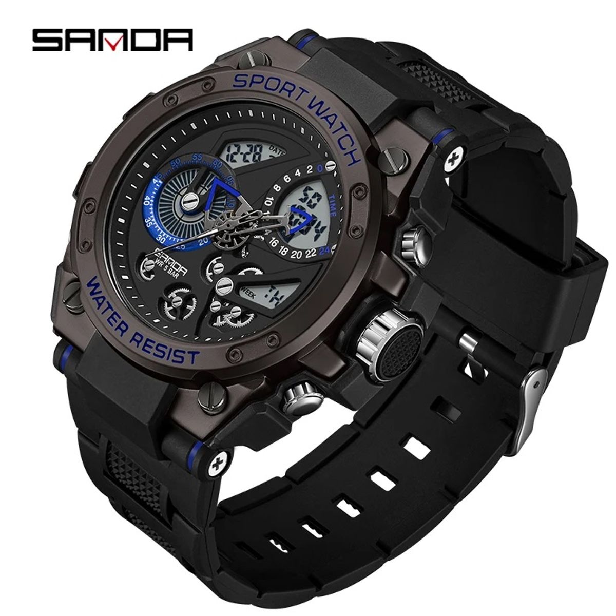 SANDA - RELOJ PARA HOMBRE MARCA SANDA 9020