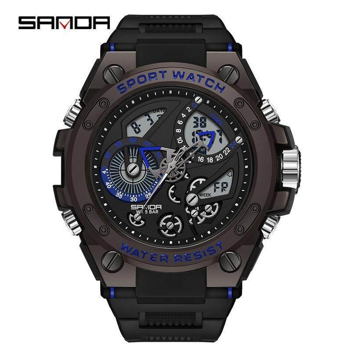SANDA - RELOJ PARA HOMBRE MARCA SANDA 9020