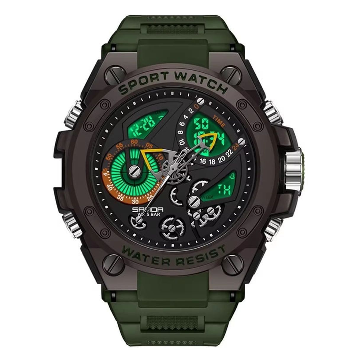 SANDA - RELOJ PARA HOMBRE MARCA SANDA 9020