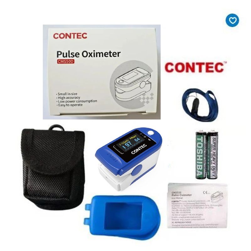 CONTEC - KIT OXIMETRO CONTEC CMS50D nuevo diseño