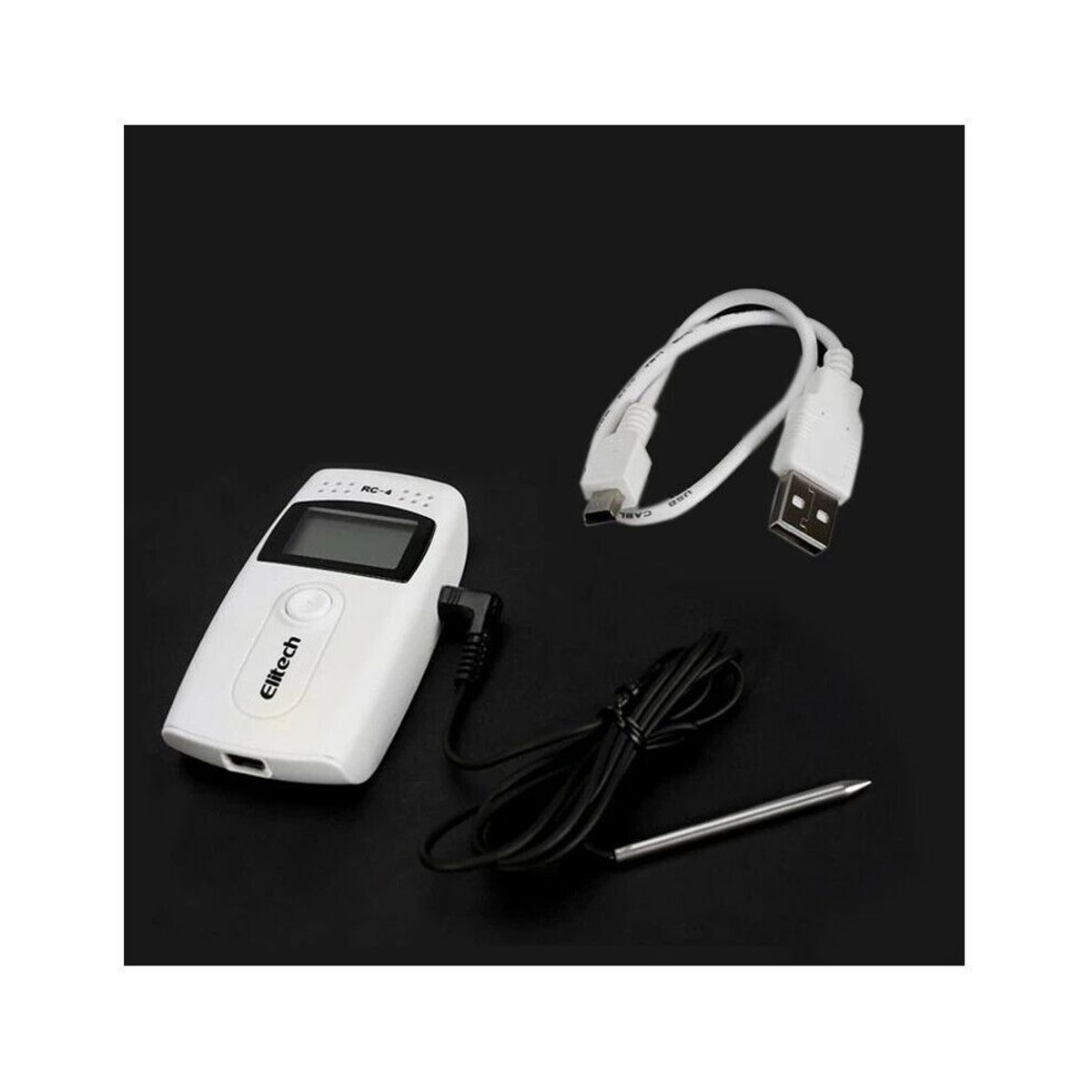 OEM - Data Logger con Sensor de Temperatura de Botella Glicol ELITECH RC-4G