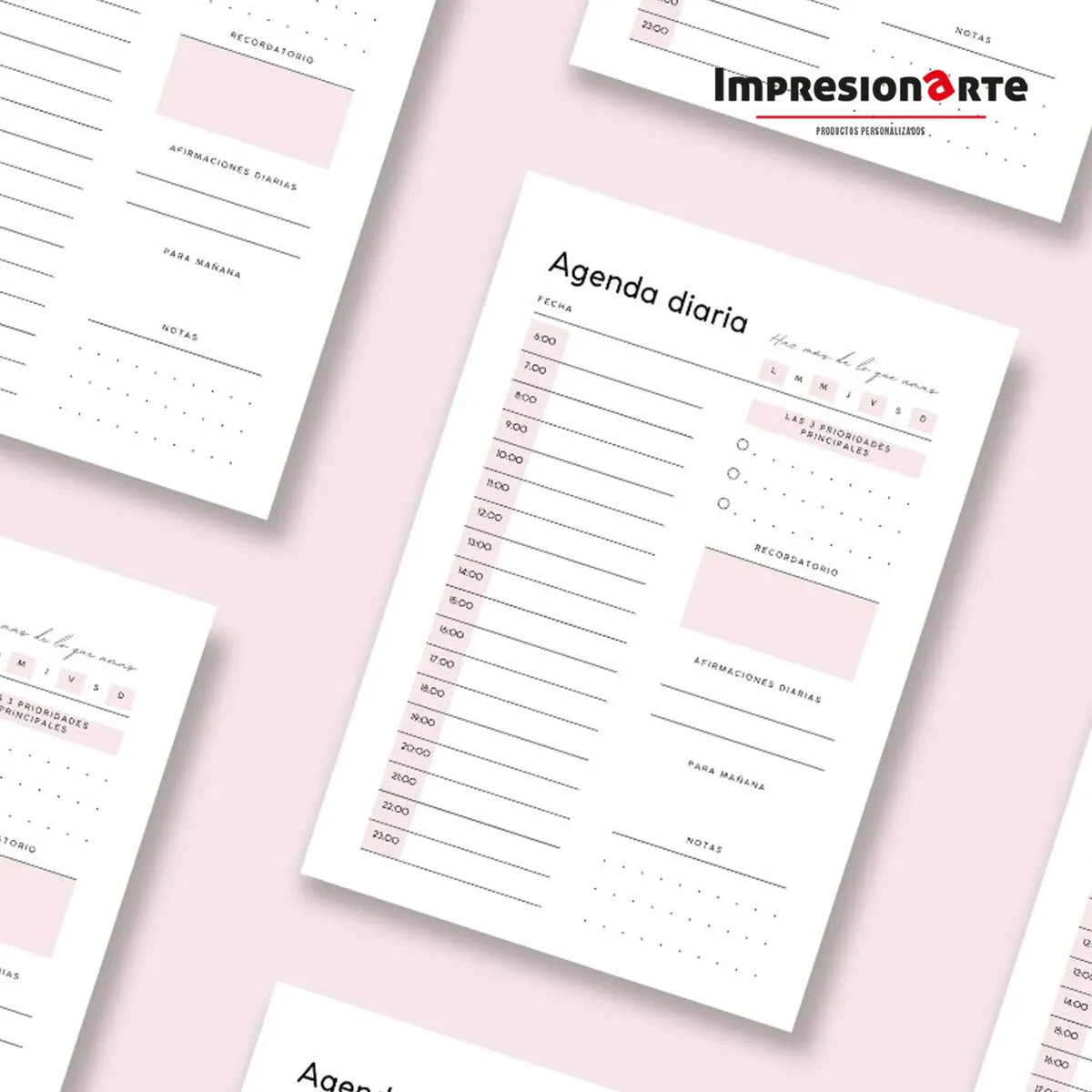 IMPRESIONARTE - Planner diario 90 hojas