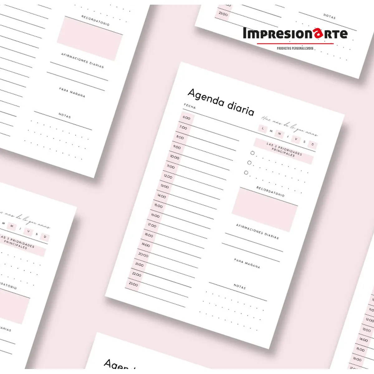 IMPRESIONARTE - Planner diario 90 hojas