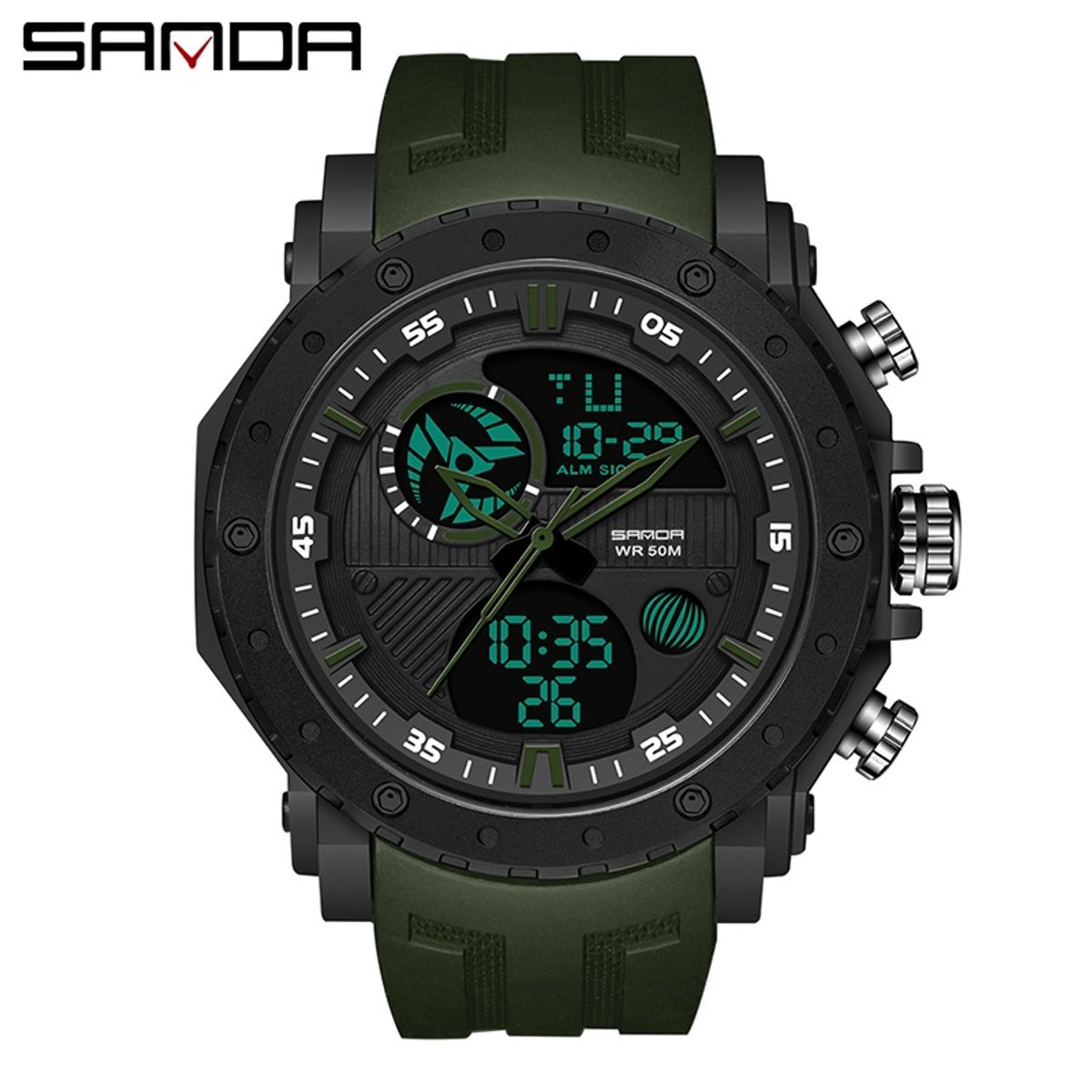 SANDA - RELOJ PARA HOMBRE MARCA SANDA 6012