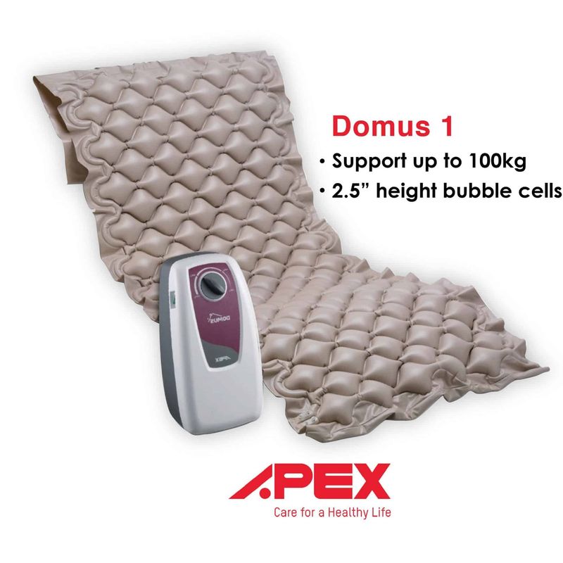 APEX - COLCHON ANTIESCARAS  MARCA APEX CON MOTOR MODELO DOMUS1