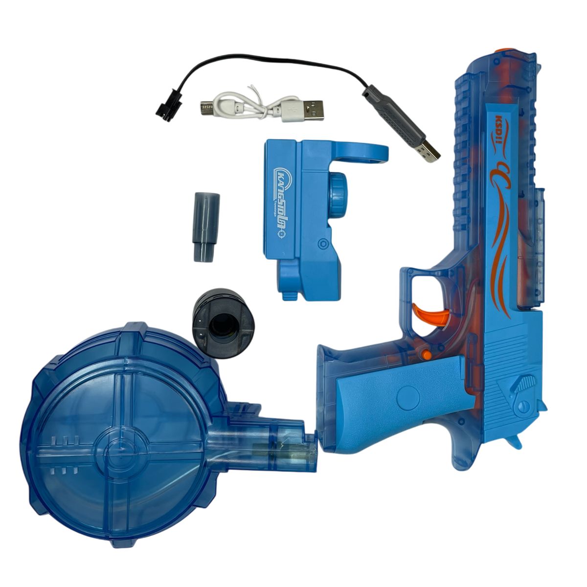 GENERICO - Juguete Pistola de Agua Eléctrica Automática y Manual