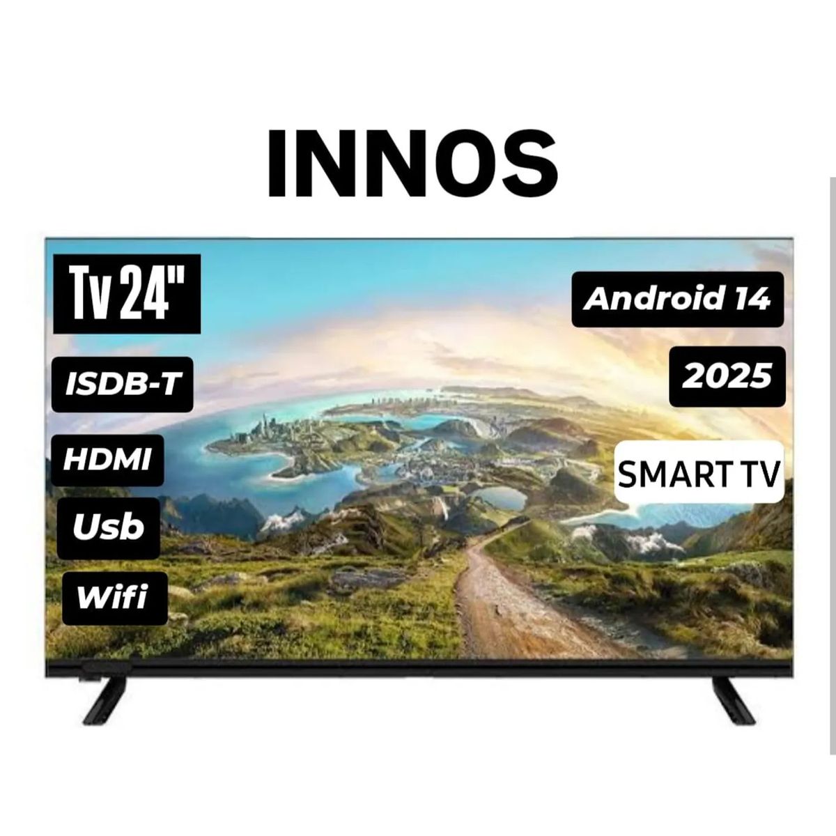 GENERICO - TELEVISOR INNOS LED SMART 24 ANDROID TV S2401KU