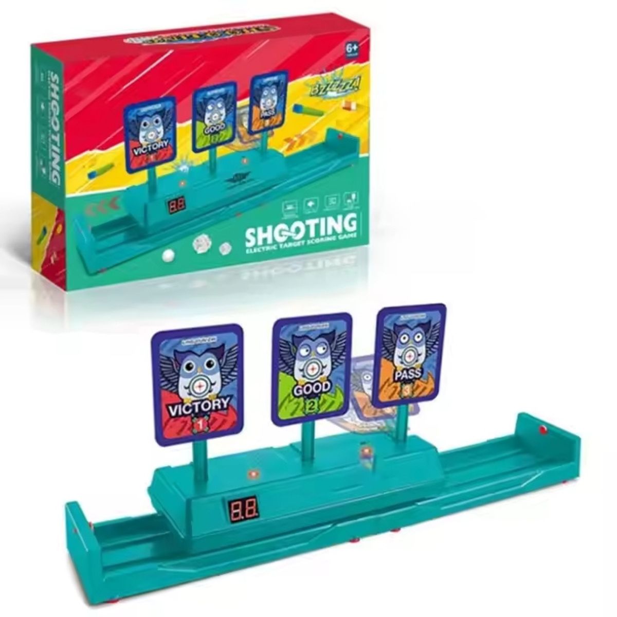 GENERICO - Juguete Shooting Tiro al Blanco Electrónico Automático