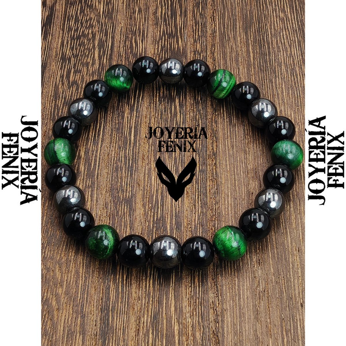 JOYERIA FENIX - Pulsera Triple Protección Turmalina - Joyería Fenix